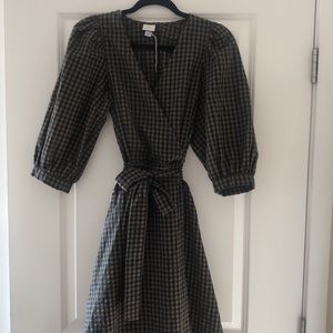 A NEW DAY (XS) faux wrap dress
